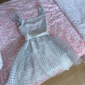 Selkie Polka Dot Dress